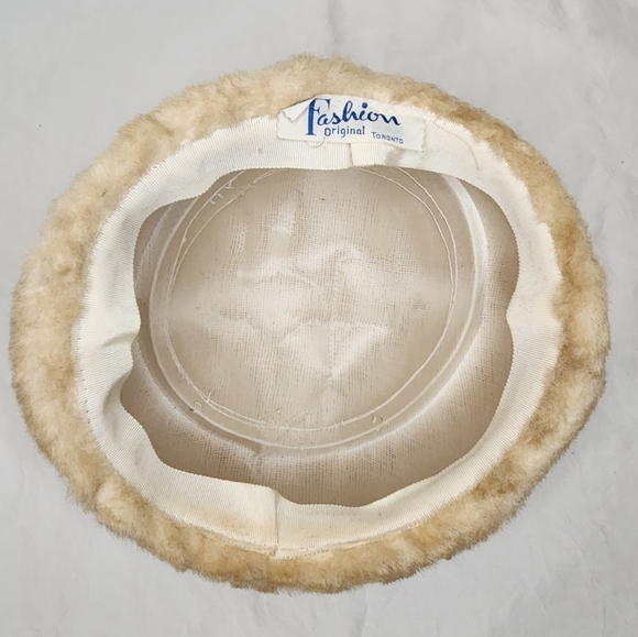 Vintage Silk Fur Cloche Hat - Picture 7 of 11